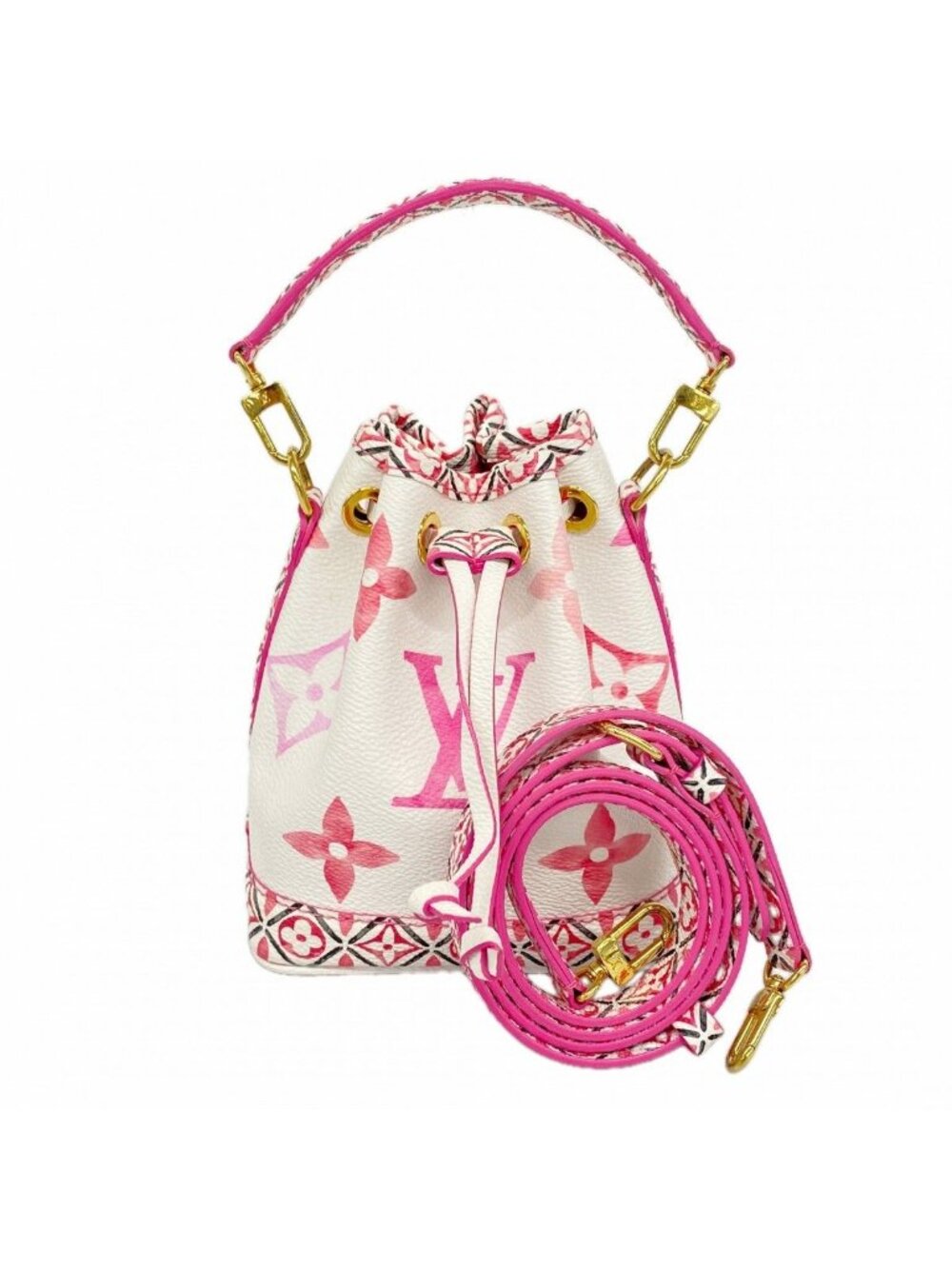 Louis Vuitton Handbag LV by the Pool Nano Noe Rose 2-Way Bag - Picture 1 of 8